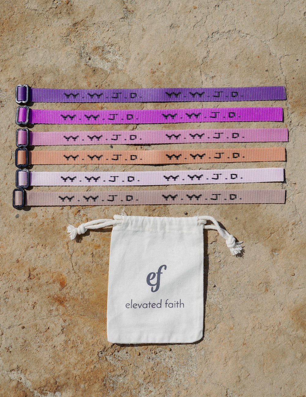Pack de Bracelets WWJD Paradise