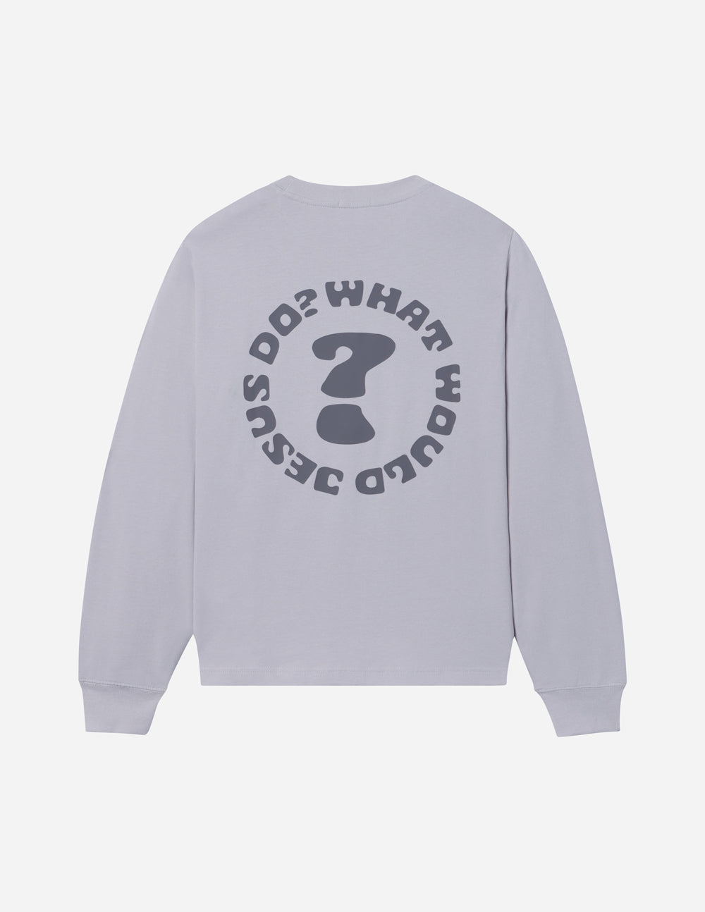 T-shirt unisexe violet WWJD