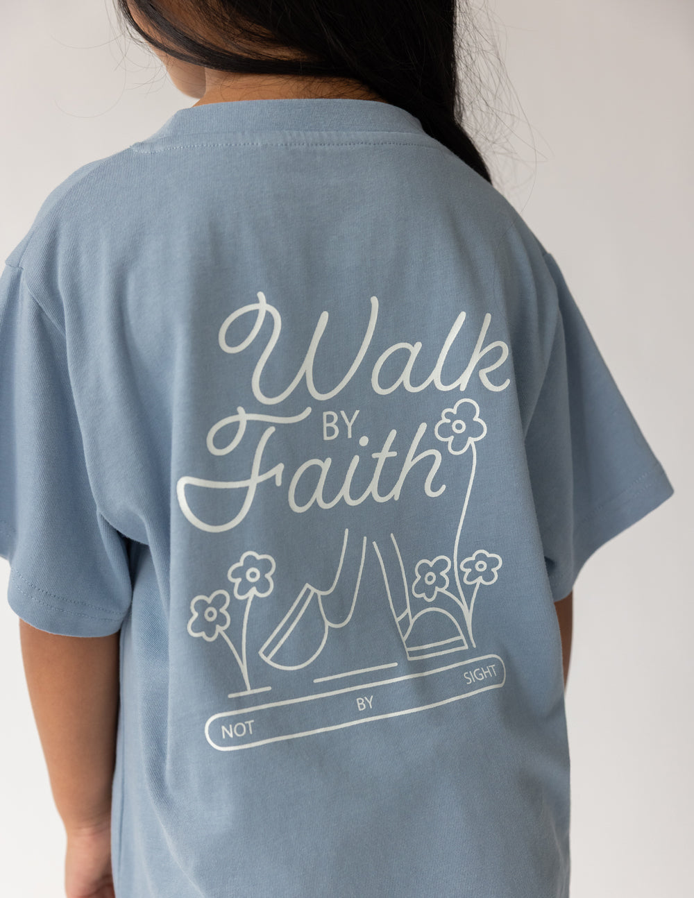 T-shirt enfant « Marcher par la foi »