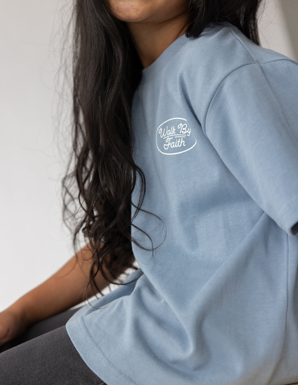 T-shirt enfant « Marcher par la foi »