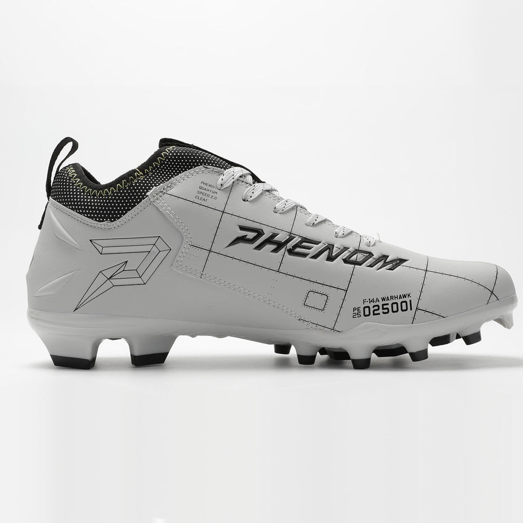 Chaussures de football américain Warhawk Quantum Speed 2.0 par Phenom Elite