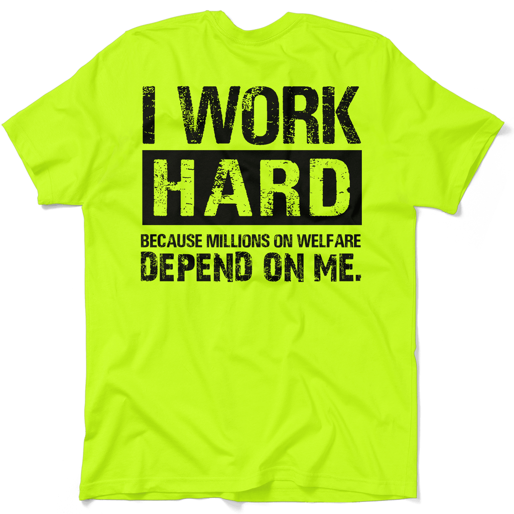 Bien-être - T-shirt jaune fluo