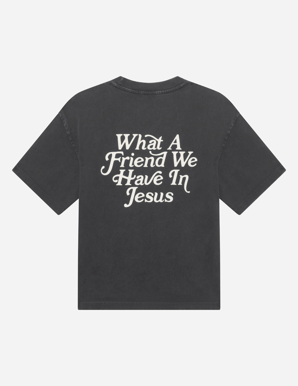 T-shirt épais « What a Friend in Jesus »