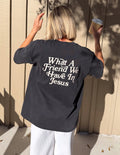 T-shirt épais « What a Friend in Jesus »