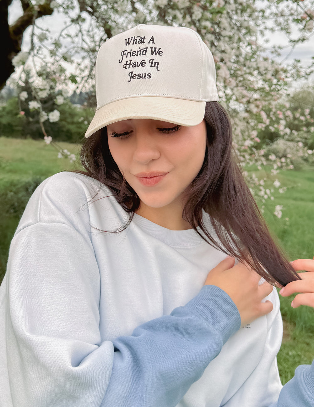 Casquette de Routier « Quel Ami nous avons en Jésus »