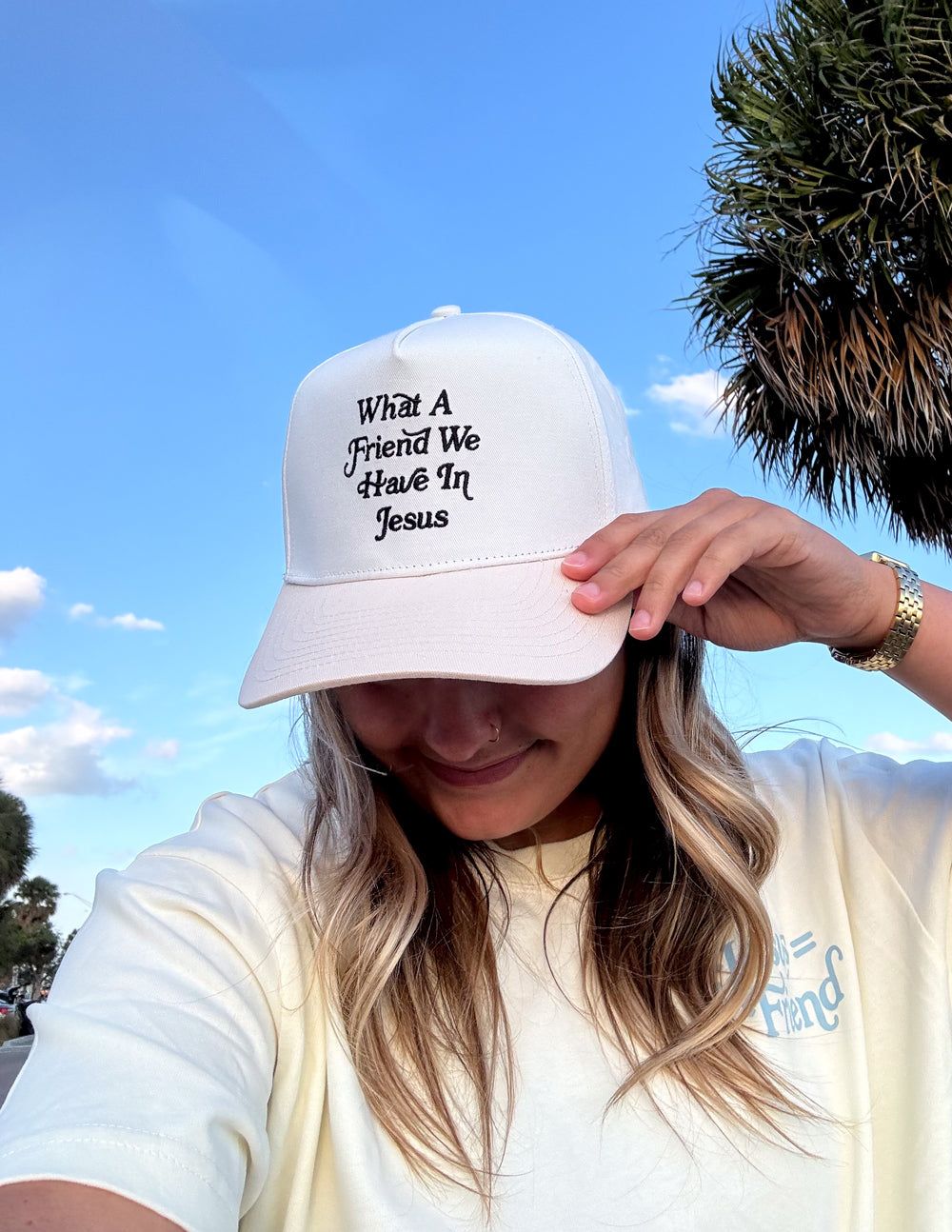 Casquette de Routier « Quel Ami nous avons en Jésus »