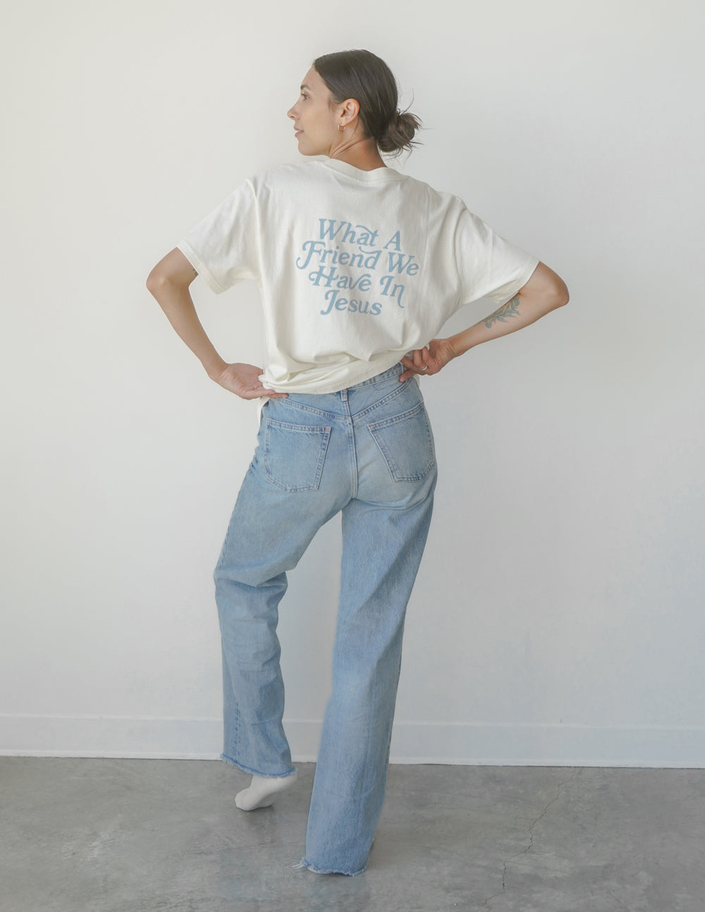 T-shirt unisexe Quel ami en Jésus