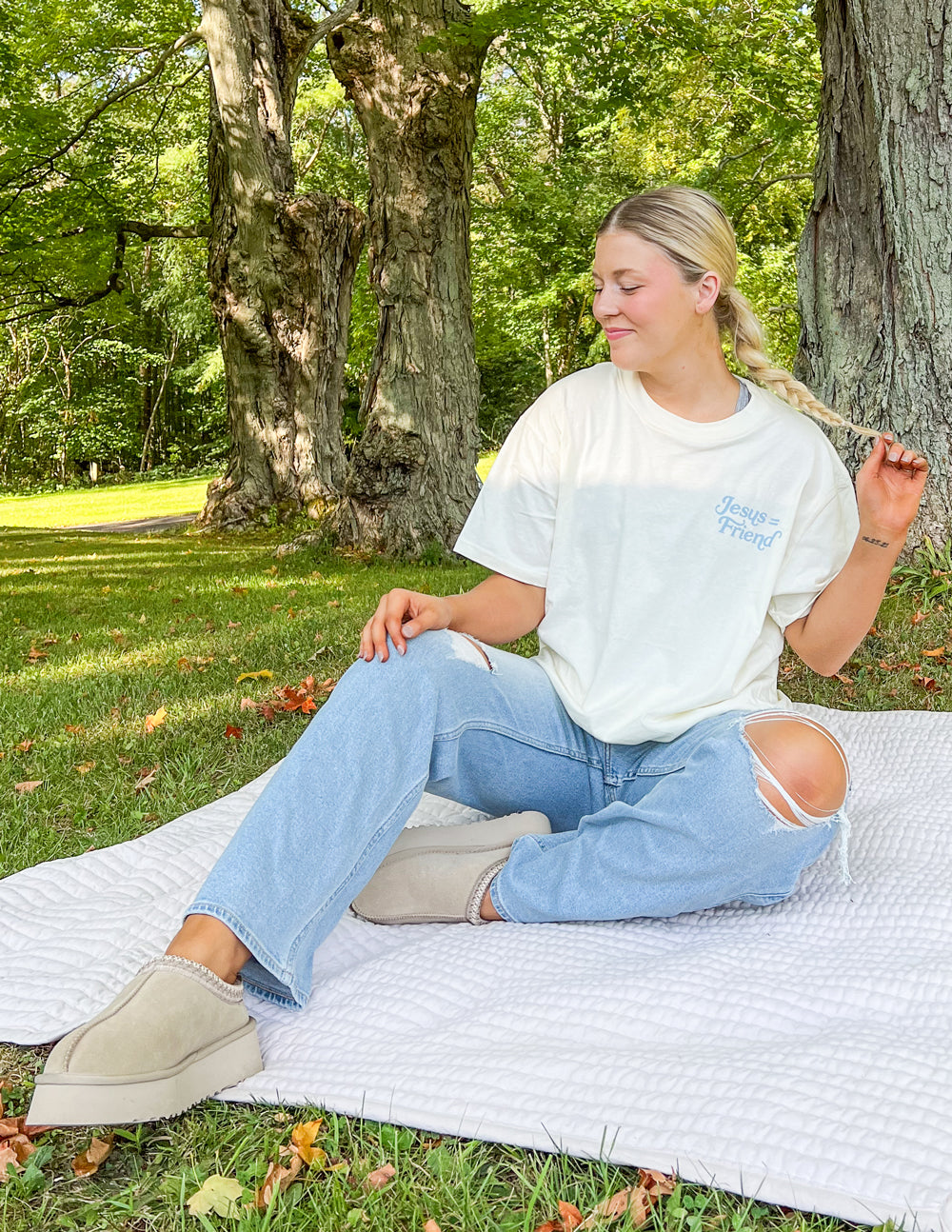 T-shirt unisexe Quel ami en Jésus