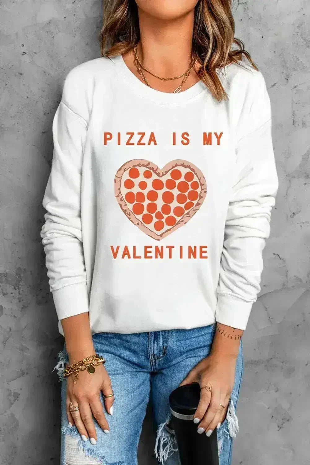 Sweat-shirt imprimé graphique