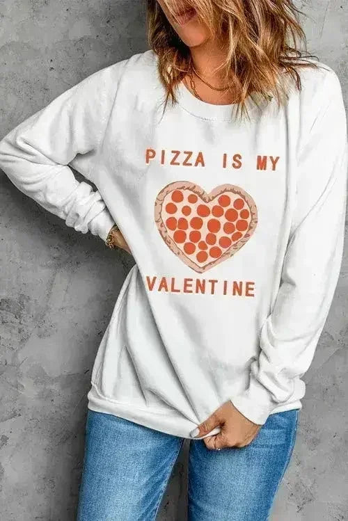 Sweat-shirt imprimé graphique