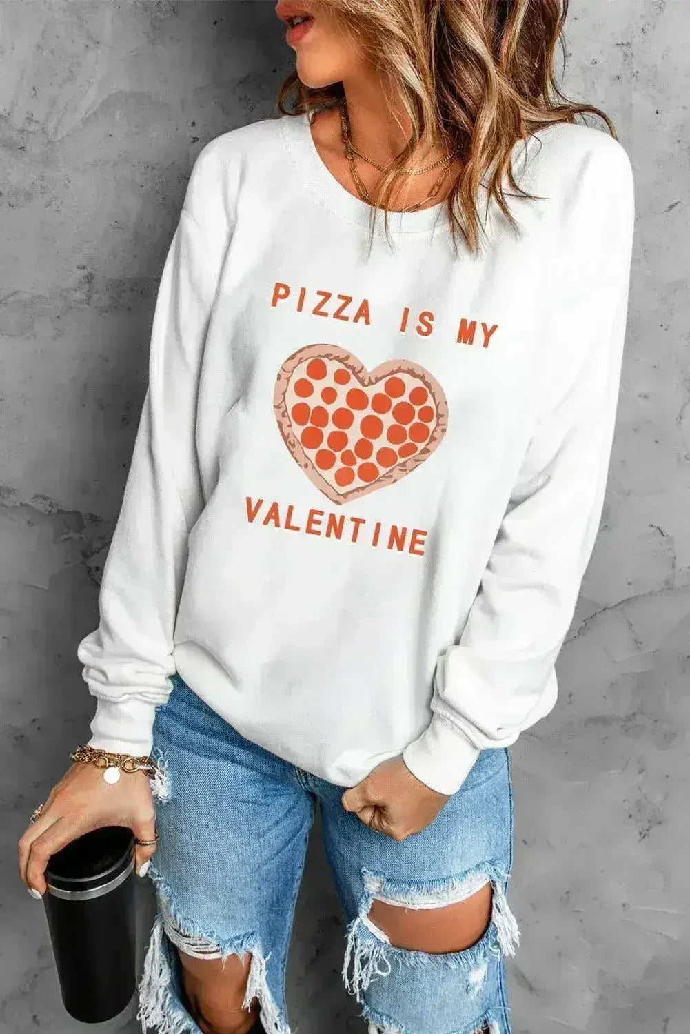 Sweat-shirt imprimé graphique