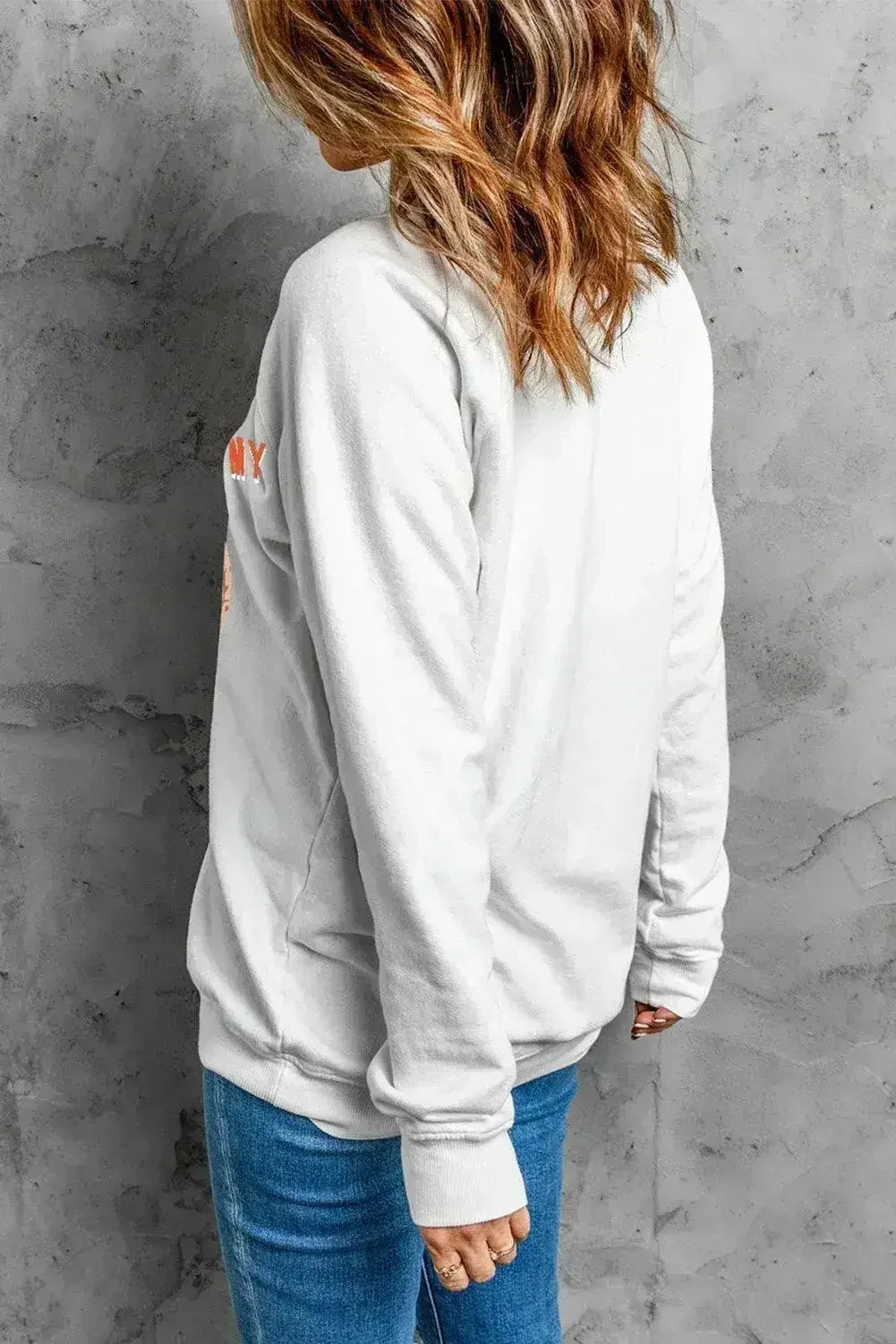 Sweat-shirt imprimé graphique