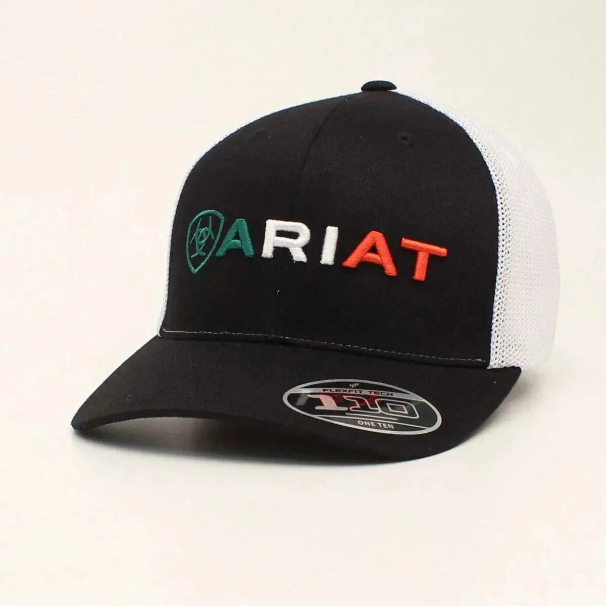 Casquette trucker ARIAT Viva México (Noir/Blanc)