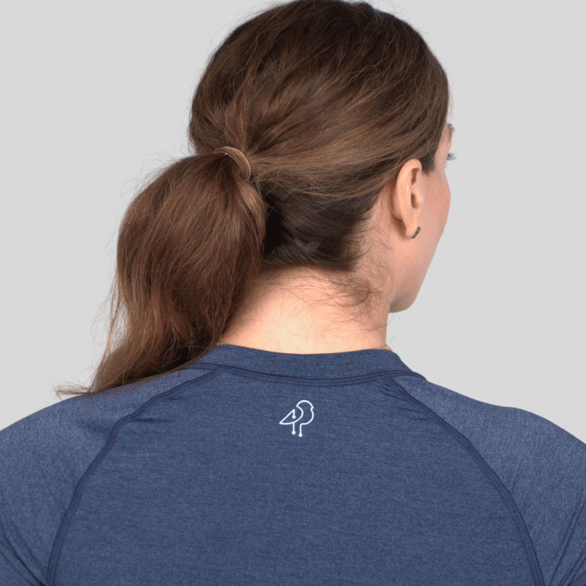 T-shirt de soleil à manches longues Laguna pour femme - Chiné