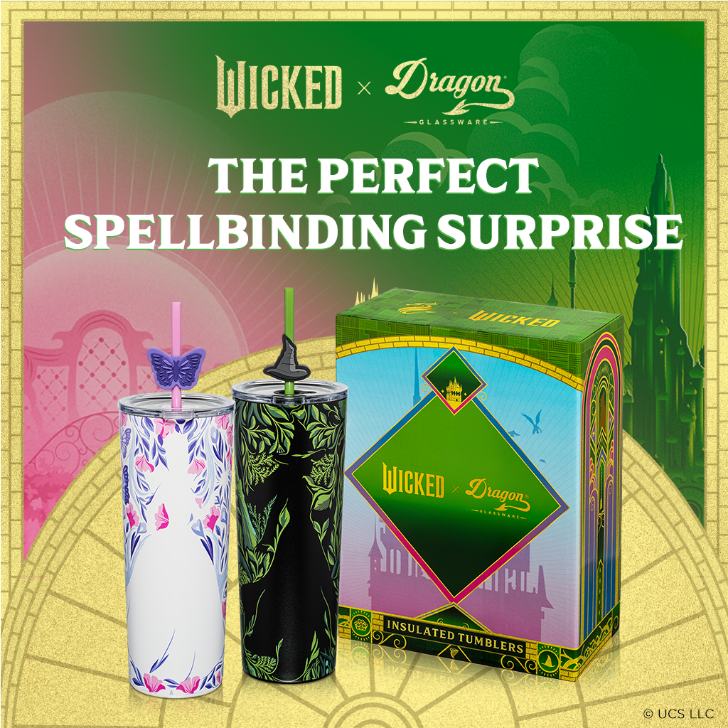 Gobelets Wicked Shadows – 710 ml, lot de 2