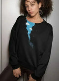 Sweat-shirt de sublimation avec imprimé de grotte | Élégant et Chaud