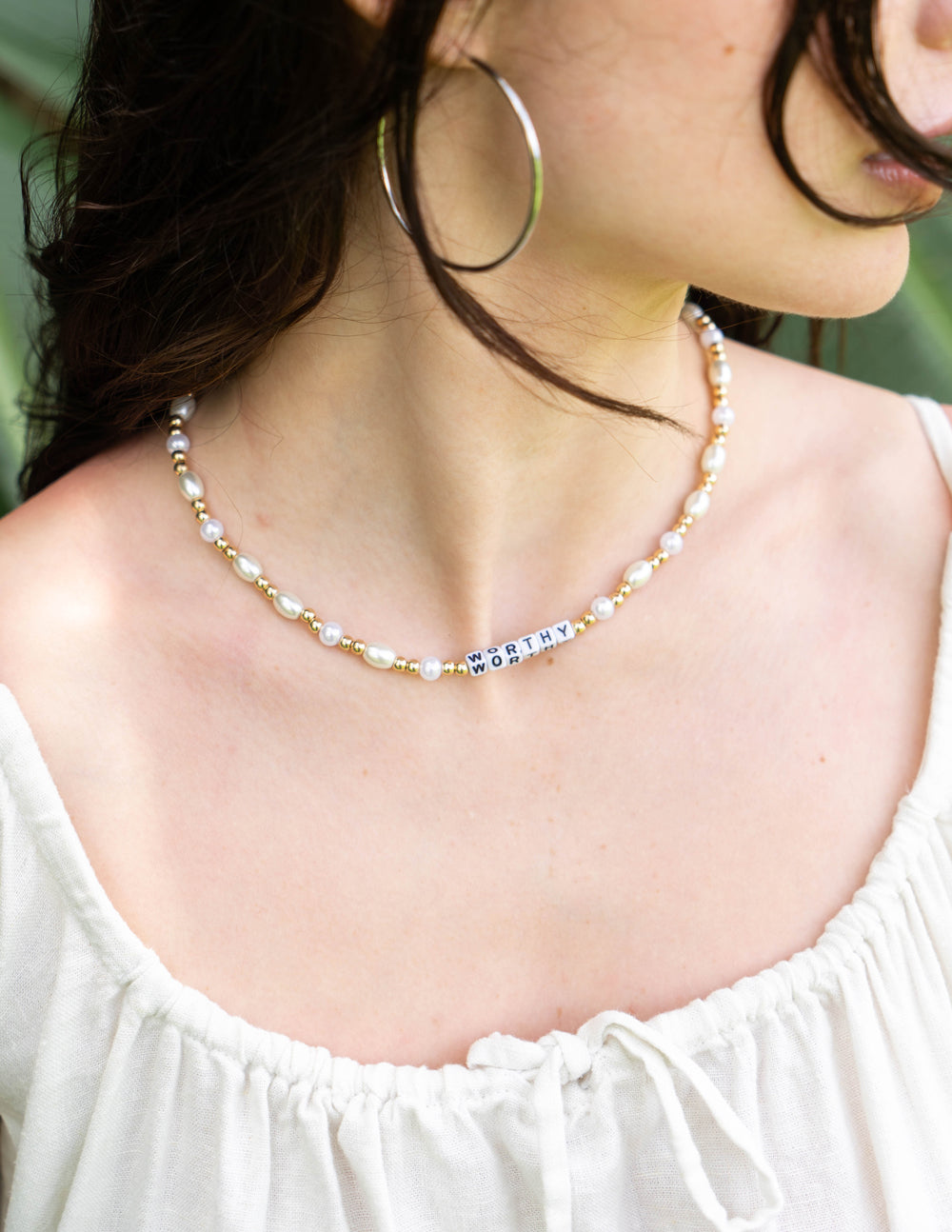 Collier Lettre Précieuse