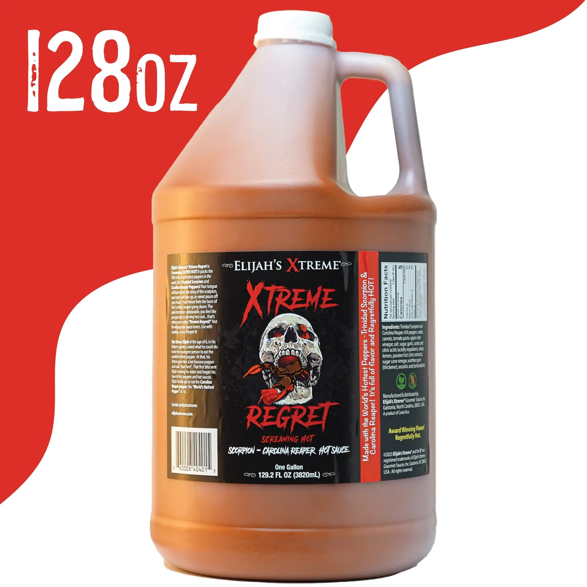 Sauce piquante Xtreme Regret – Bidon (3,78 L)