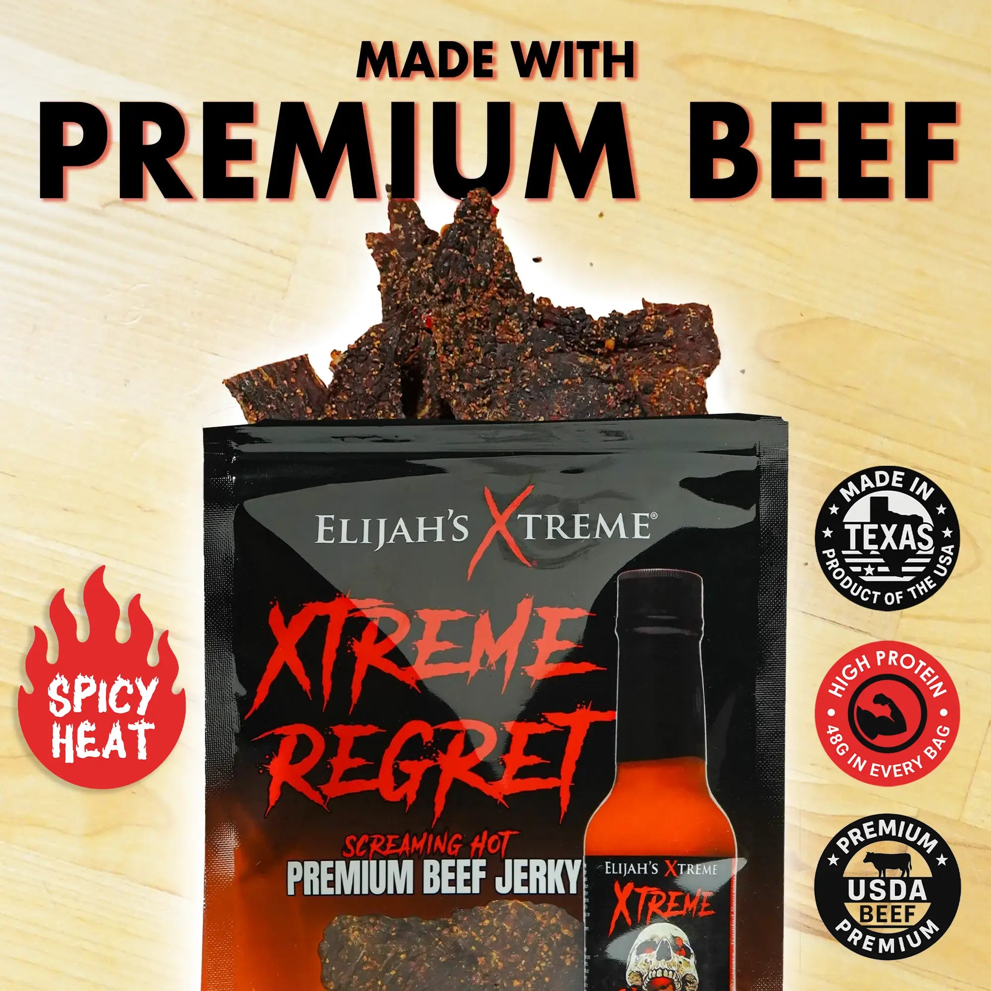 Xtreme Regret Bœuf séché épicé