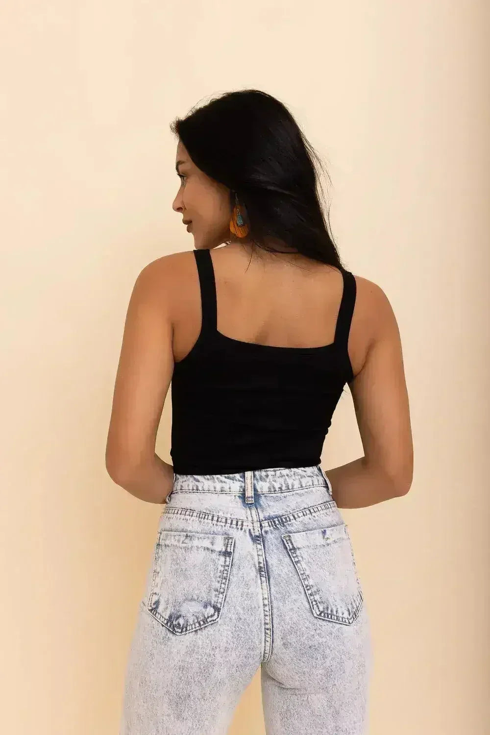 Haut brassière sans coutures Sleek Comfort - Doux et élégant