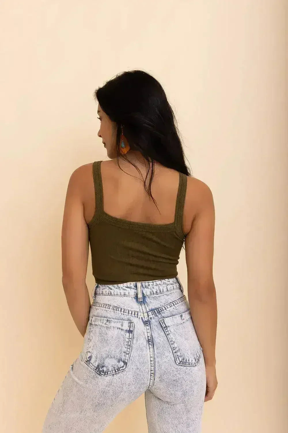 Haut brassière sans coutures Sleek Comfort - Doux et élégant