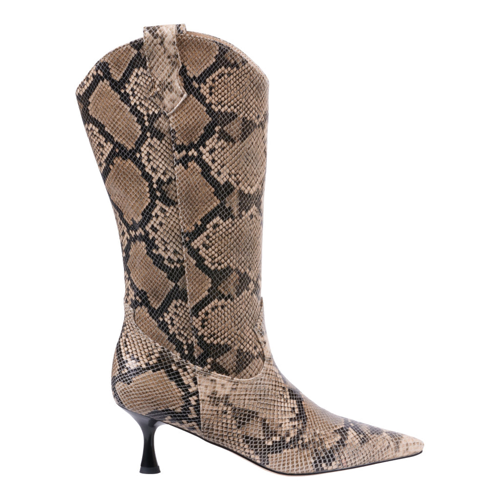 Bottine Thalia taupe pour femme