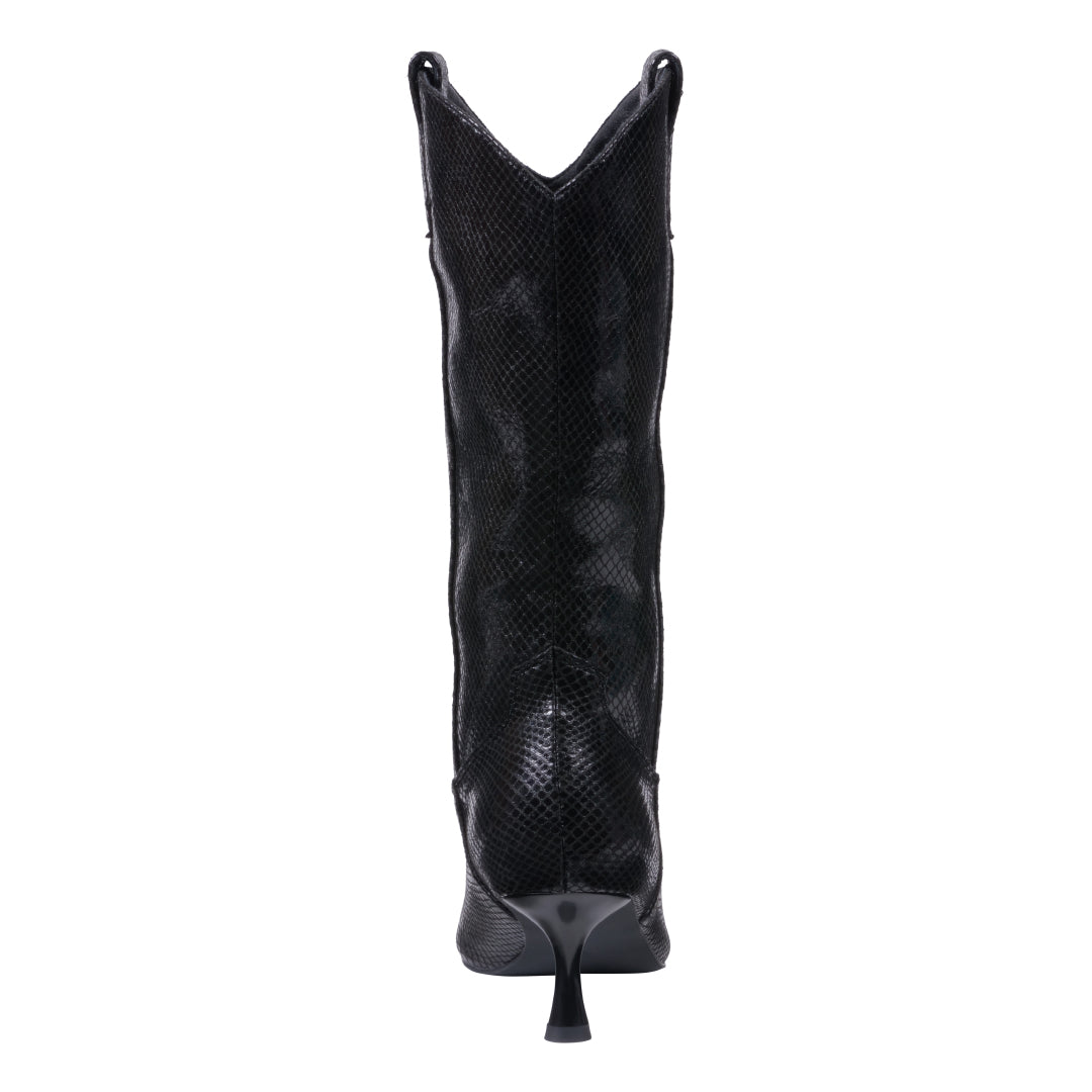 Bottine noire Thalia pour femme