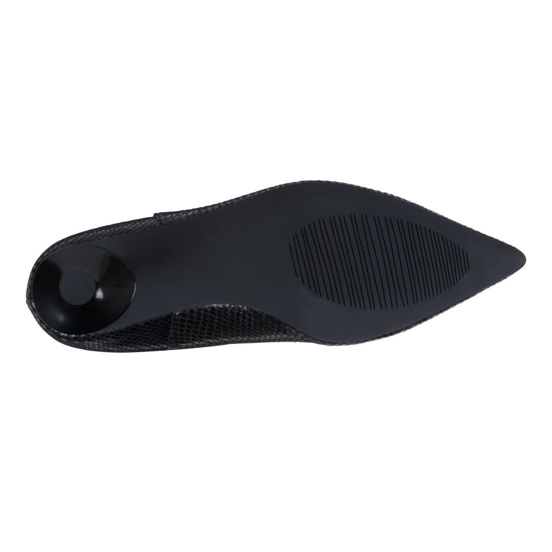 Bottine noire Thalia pour femme