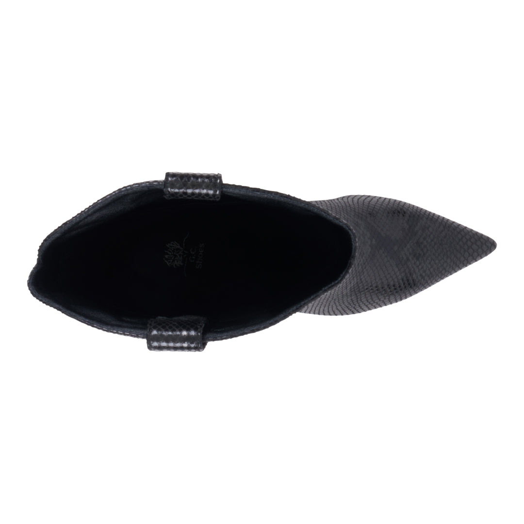 Bottine noire Thalia pour femme