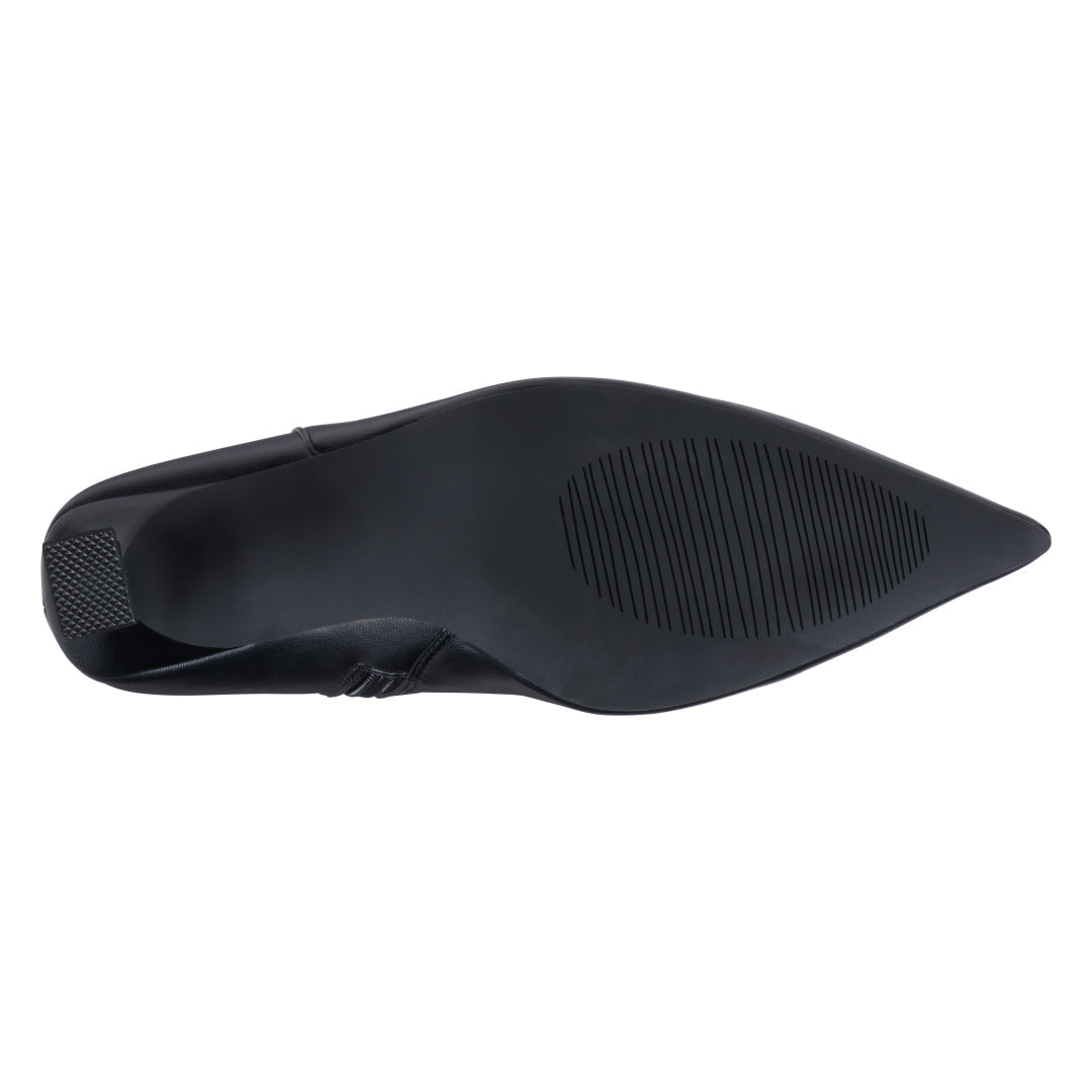 Bottine noire Vanessa pour femme