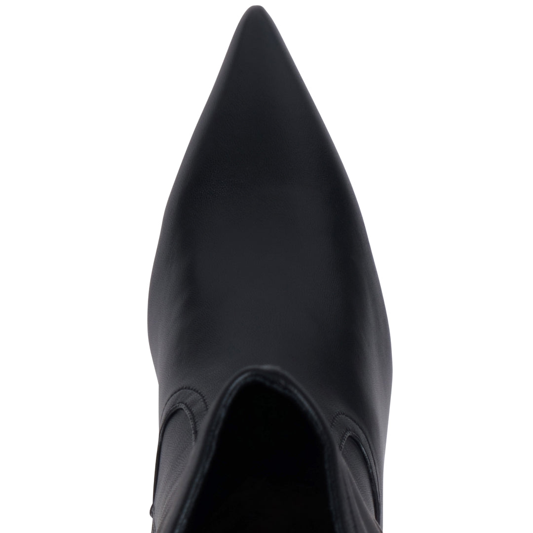 Bottine noire Vanessa pour femme