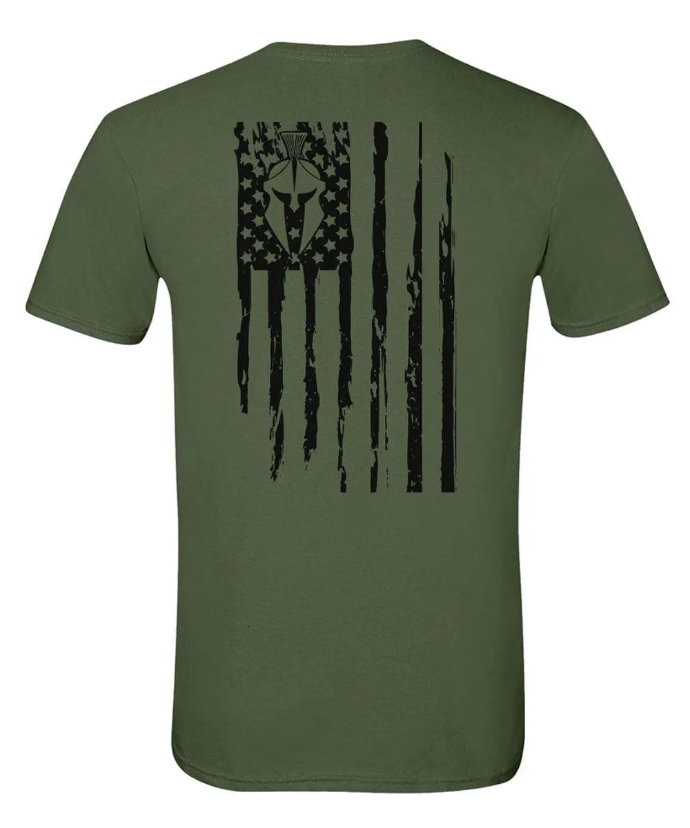 T-shirt homme Kryptek Spartan Star Flag