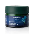 Weleda Crème de nuit régénérante pour le visage, hydratant végétal riche en gentiane bleue et en edelweiss
