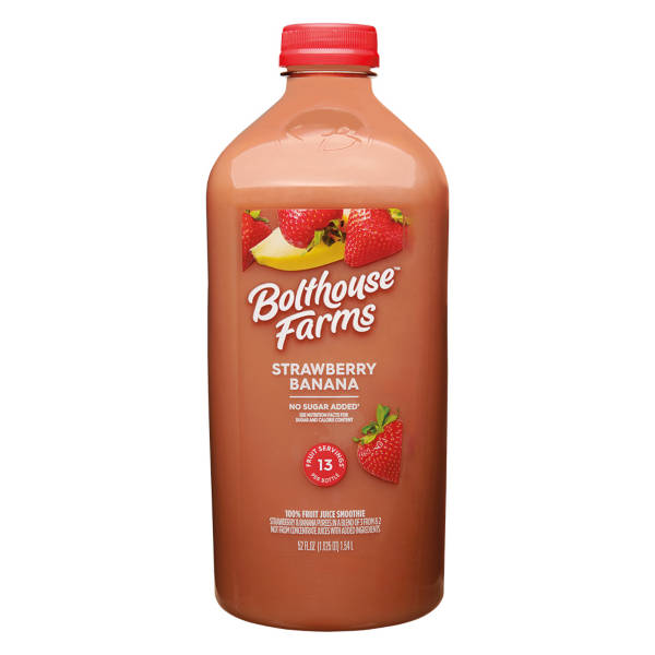 Boisson fouettée Bolthouse Farms aux fraises et bananes, 1,53 L