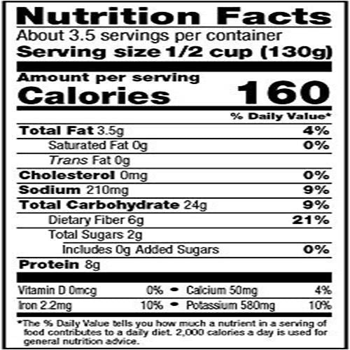 Haricots Frits Biologiques en Conserve Amys, Haricots Traditionnels Faibles en Sodium, Végaliens. Sans Gluten Et Végétariens, 436 g
