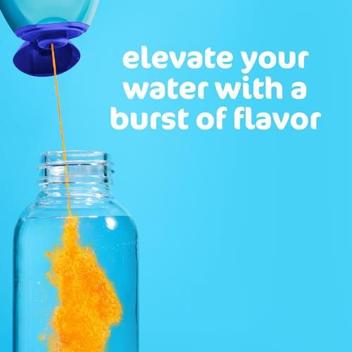 Rehausseur d'eau liquide Mio, saveur orange vanille avec autres saveurs naturelles, flacon de 48 ml