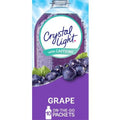 Crystal Light Raisin, mélange pour boisson en poudre naturellement aromatisé, avec caféine, 10 sachets individuels.