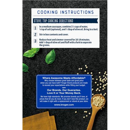 Couscous perlé Kroger 170 g