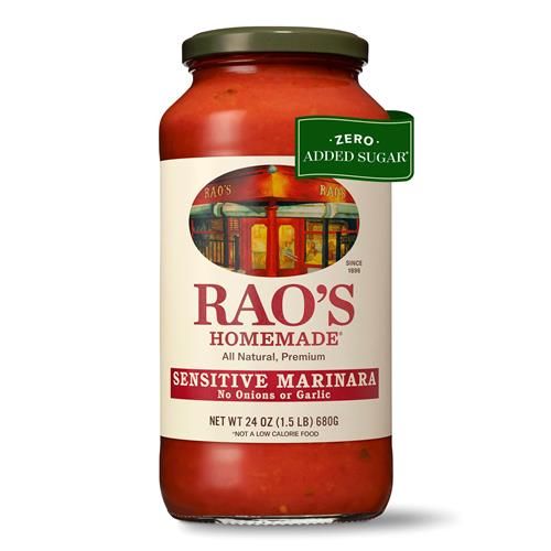 Sauce tomate maison Rao's, formule délicate, 680 g, tout usage, sauce tomate, sauce pour pâtes céto, tomates italiennes de première qualité, huile d'olive, sans oignon ni ail