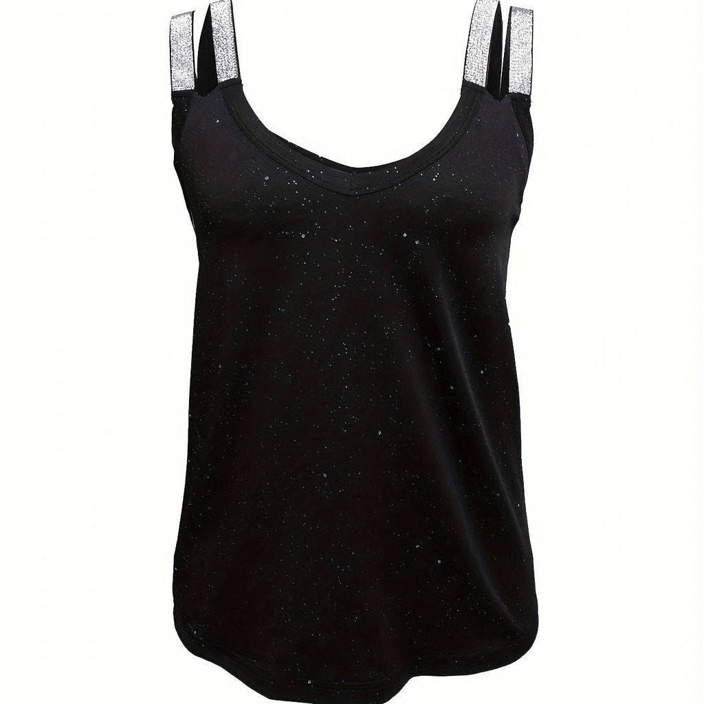 Caraco à sequins pour femme