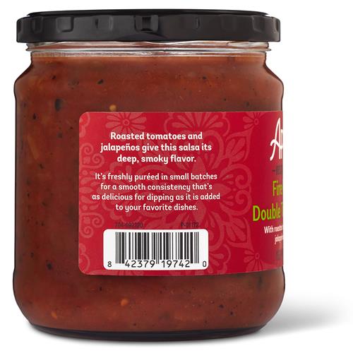 Salsa double tomate rôtie au feu Aplenty, douce, fumée, 439 g