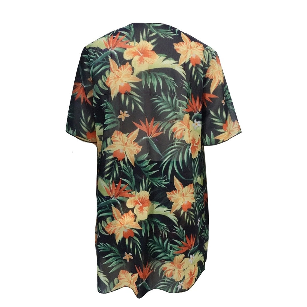 Ensemble de plage fleuri pour femme – Tenue d'été deux pièces