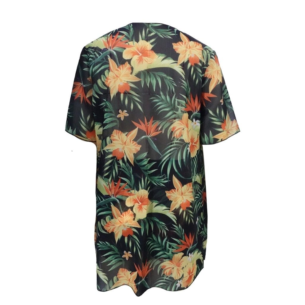 Ensemble de plage fleuri pour femme – Tenue d'été deux pièces