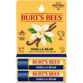 Baume à Lèvres Burt's Bees - Gousse de Vanille, Hydratant pour les Lèvres au Cire d'Abeille d'Origine Responsable, Sans Teinte, Traitement Revitalisant d'Origine Naturelle, 2 Tubes, 4,25 g.