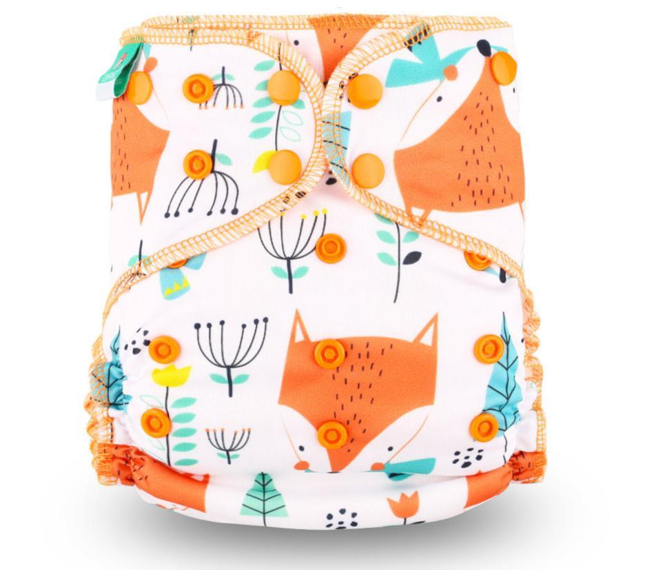 Couche lavable en tissu pour bébé, réutilisable, pour bébés mouilleurs, hybride, imperméable, en bambou, pour filles et garçons