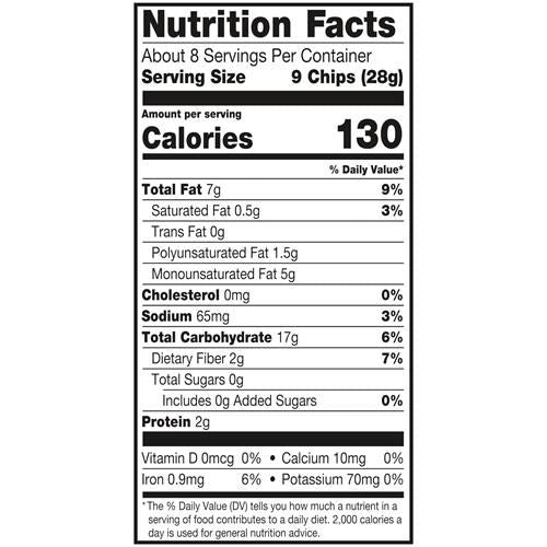 Late July, Tortilla Chips Biologiques Multigrains et Sel Marin, 212g