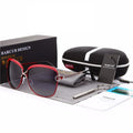 Lunettes de Soleil Rondes Modernes Surdimensionnées de Luxe Polarisées pour Femme avec Verres Dégradés Marque oculos lunette de soleil femme