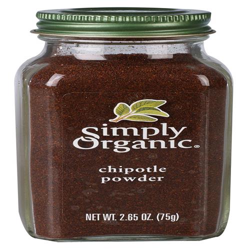 Poudre de chipotle Simply Organic, 75 g