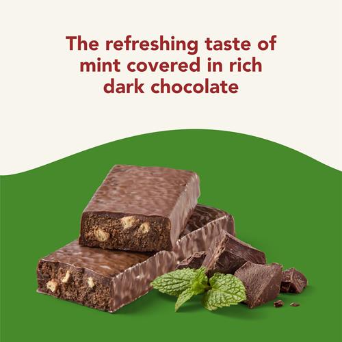 Think! Barres hyperprotéinées végétaliennes/végétales - Chocolat Menthe, 13g de protéines, 5g de sucre, sans édulcorants artificiels, vérifié par le projet sans OGM, paquet de 10 (l'emballage peut varier)