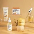 GlowRoot™ – Kit de Soins Visage au Curcuma 5 Pièces pour une Peau Éclatante